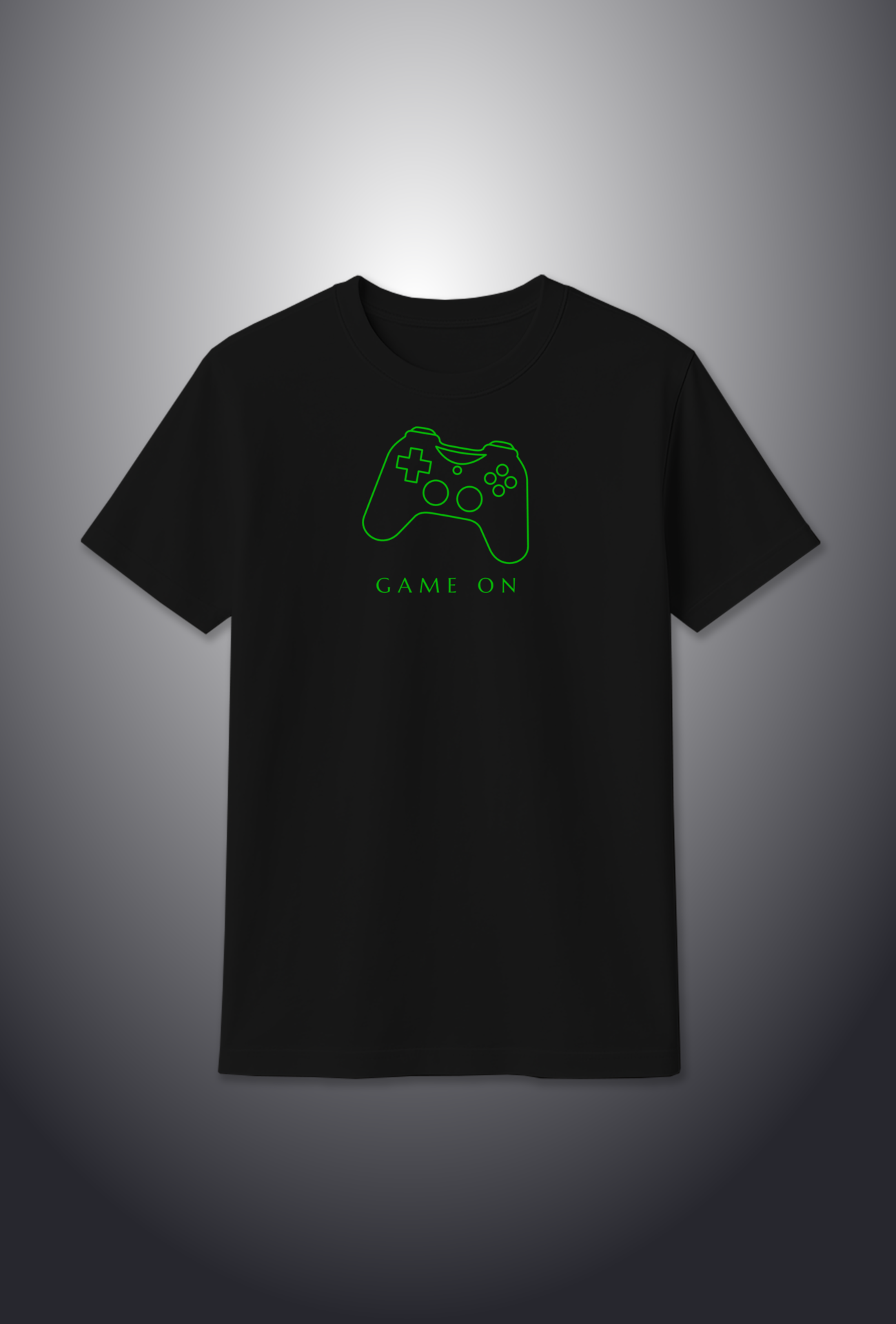Glow in the Dark Game Remote Cotton T-Shirt