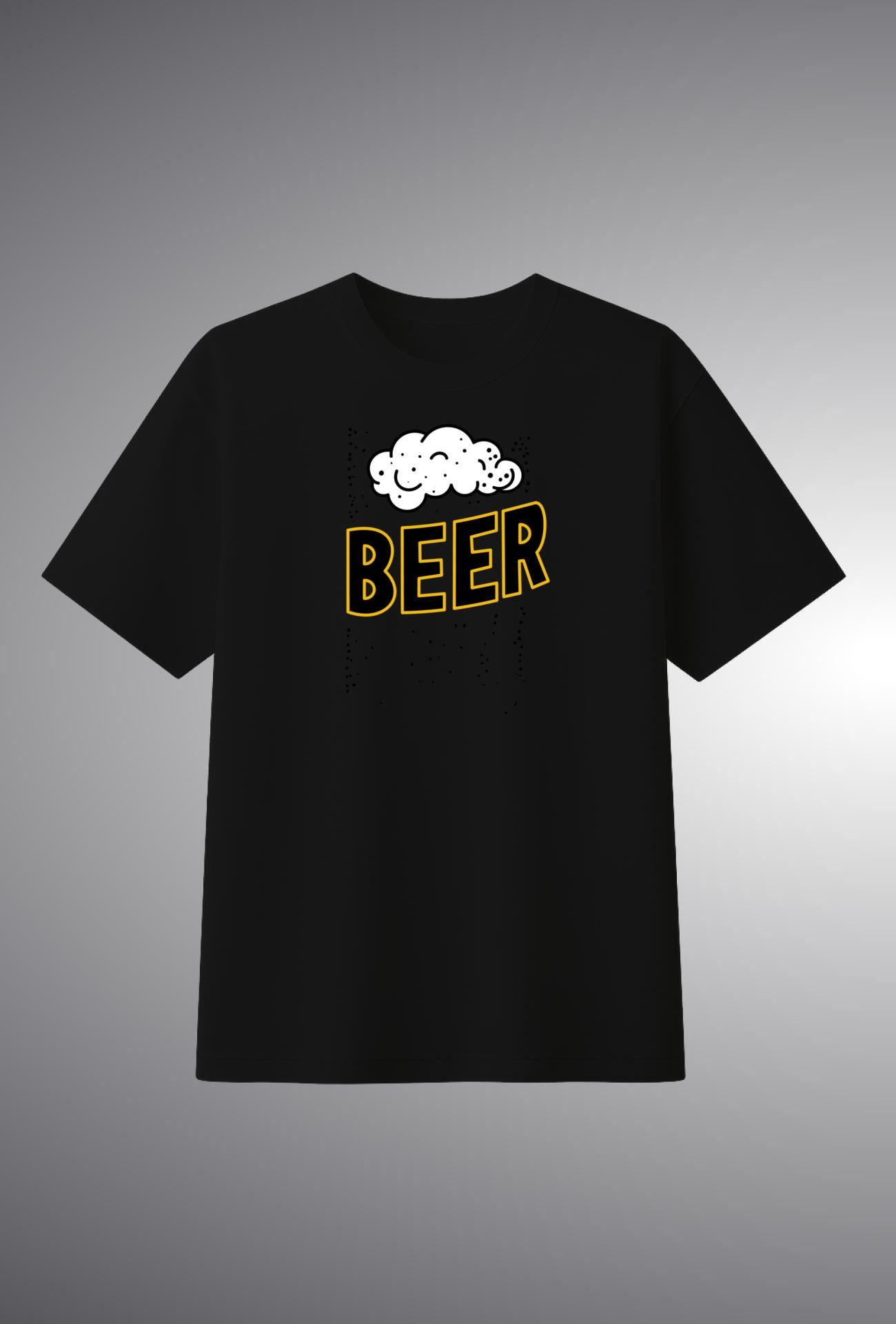 Beer Can Graphic Oversized T-Shirt |  OVERSIZED T-SHIRT |