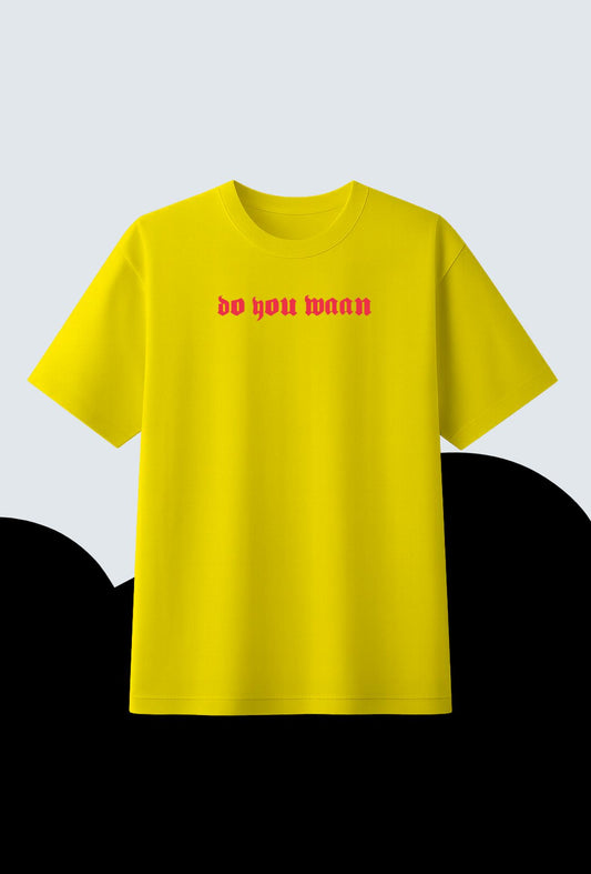 Girl with Graphic | Oversized T-Shirt | 100% Cotton