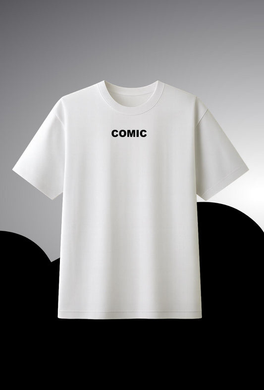Comic Style Graphic |  Oversized T-Shirt | 100% Cotton