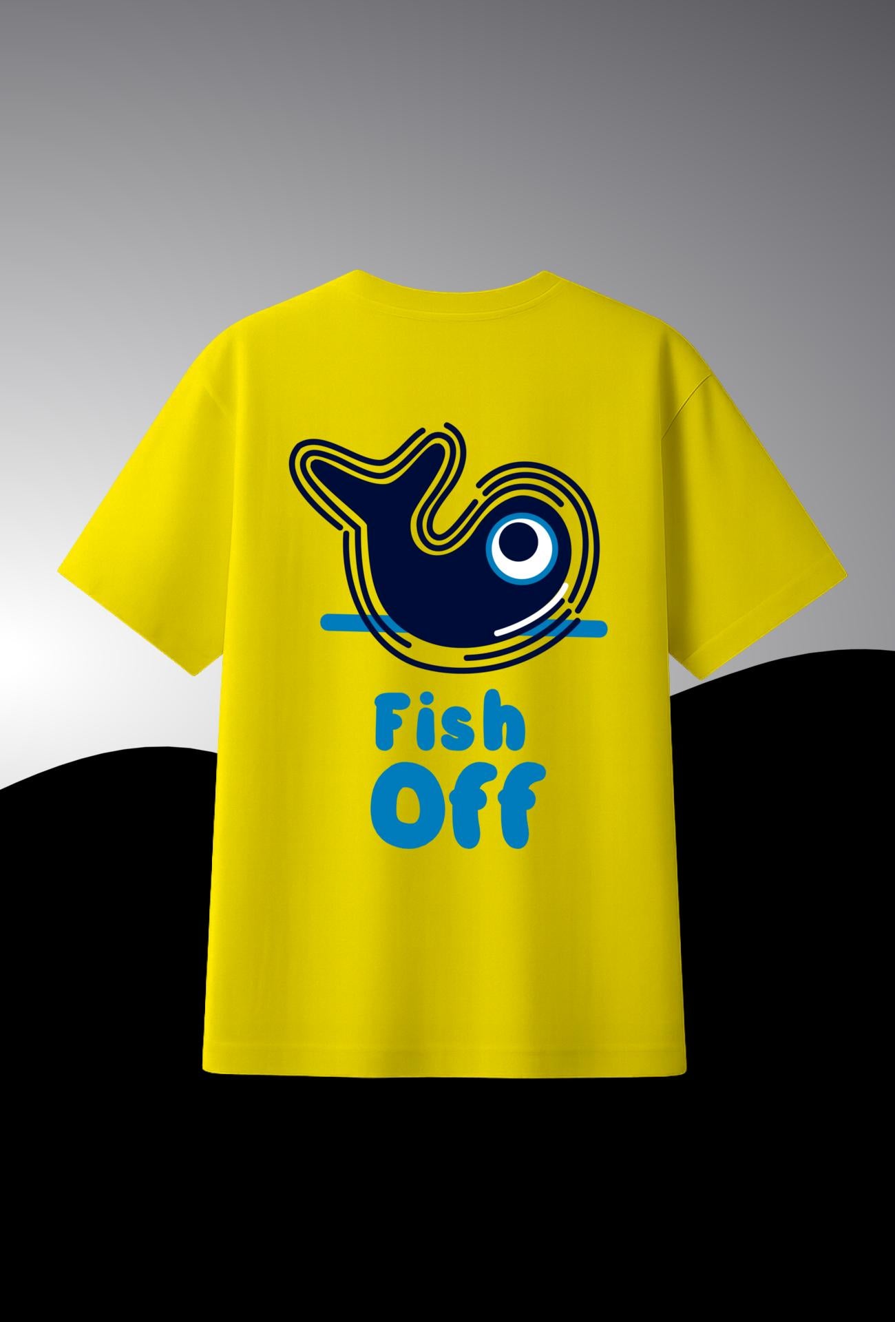 Fish Graphic | Oversized T-Shirt | 100% Cotton