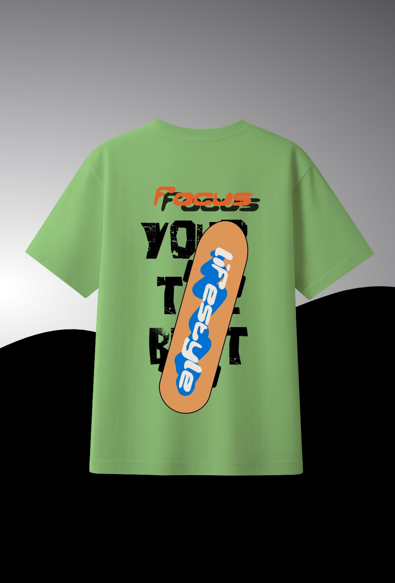Skateboard Graphic | Oversized T-Shirt | 100% Cotton