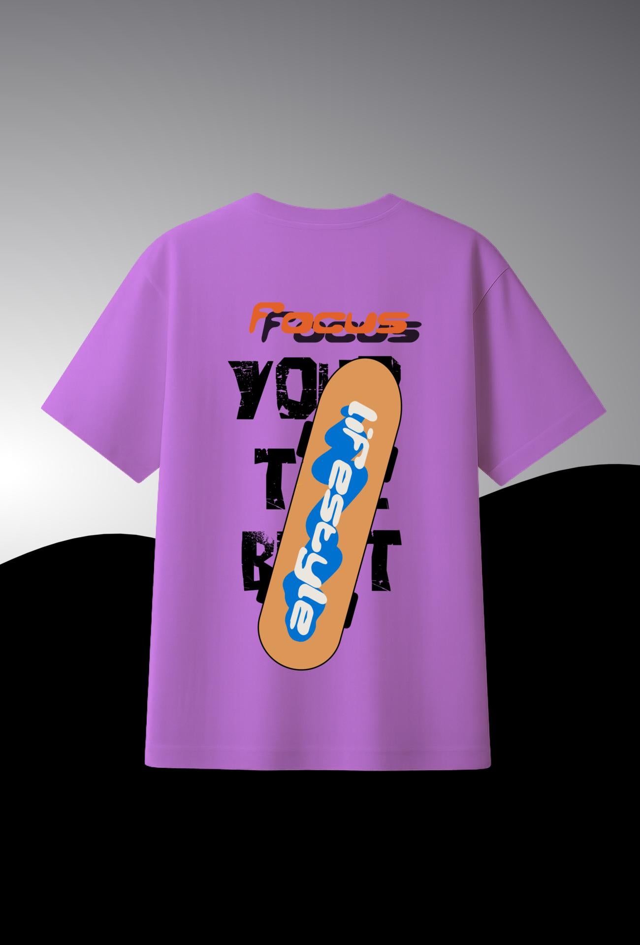 Skateboard Graphic | Oversized T-Shirt | 100% Cotton