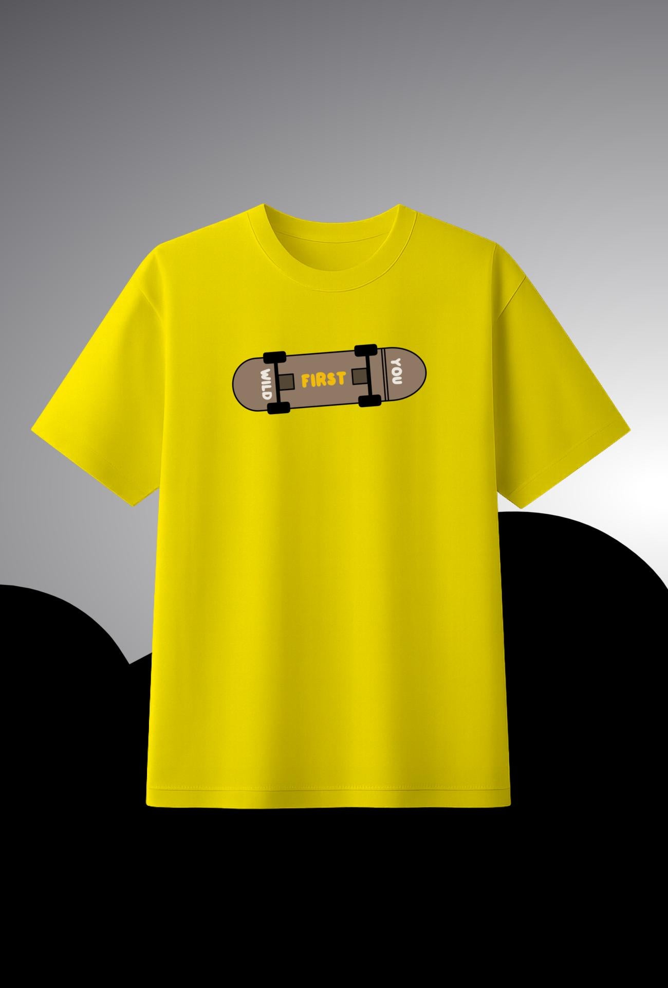 Skateboard Graphic | Oversized T-Shirt | 100% Cotton