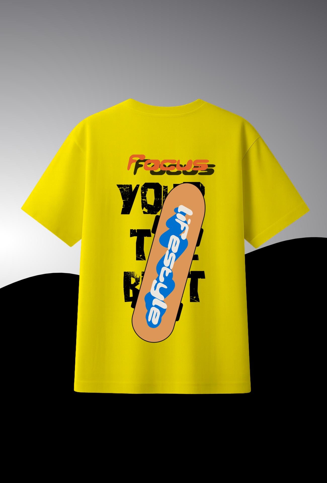 Skateboard Graphic | Oversized T-Shirt | 100% Cotton