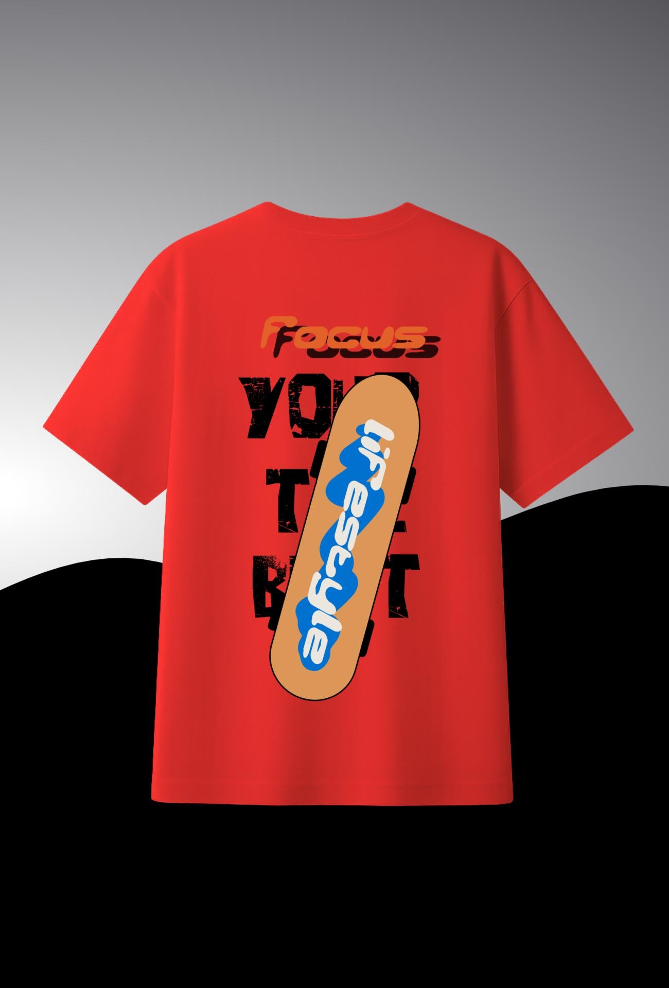 Skateboard Graphic | Oversized T-Shirt | 100% Cotton
