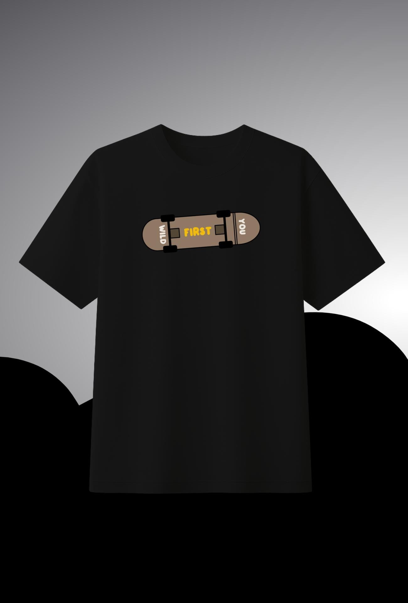 Skateboard Graphic | Oversized T-Shirt | 100% Cotton