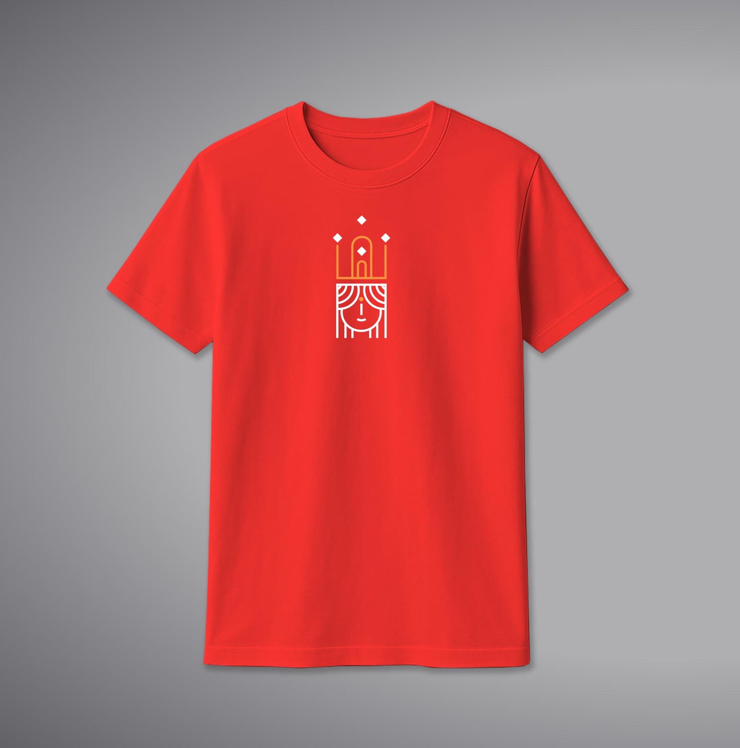 Queen Design T-Shirt โ Bold Typography Cotton Tee for Women & Girls | SORA FASHION