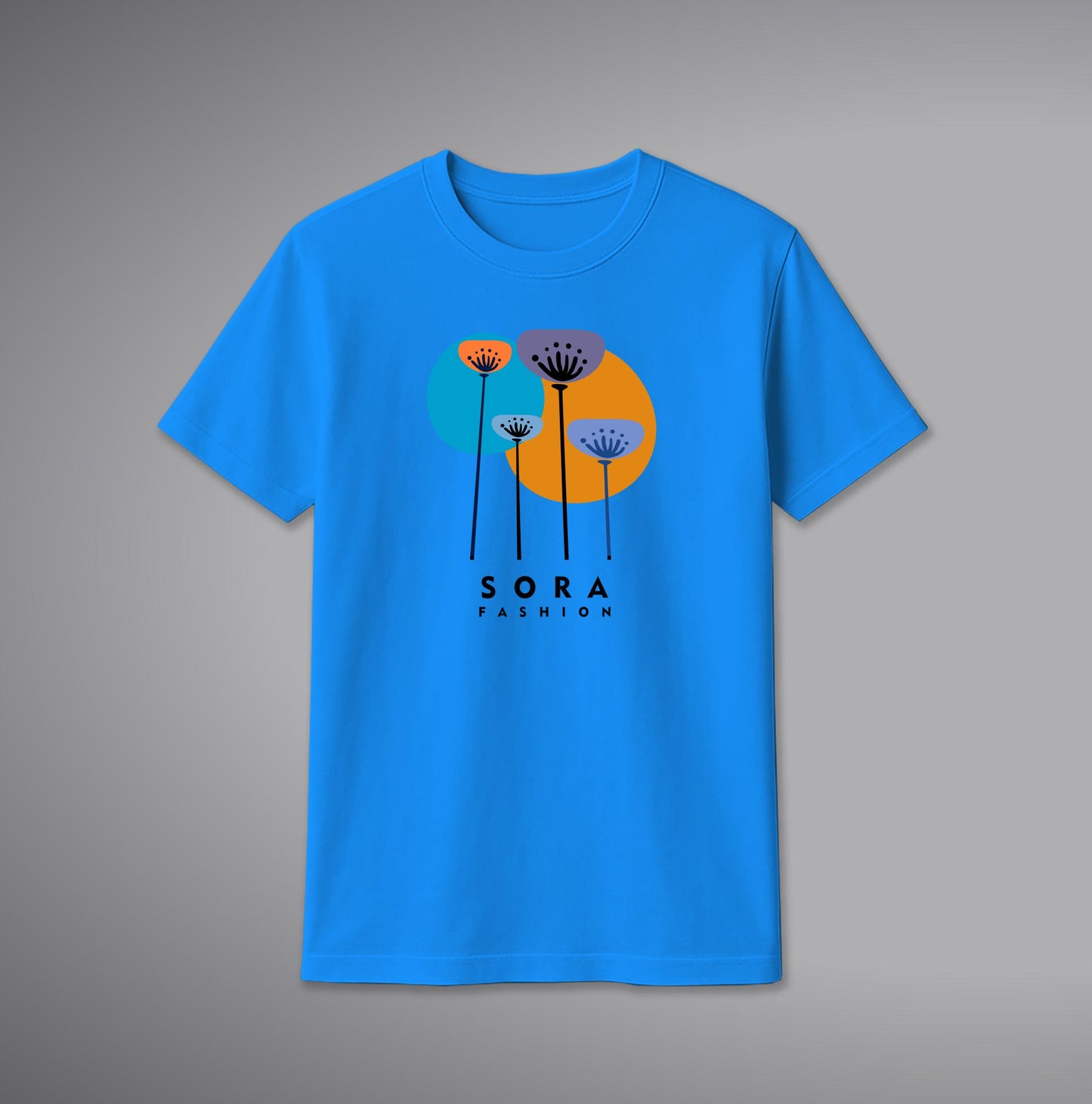 Flower T-Shirt โ Flower Graphic Cotton Tee for Men & Women | SORA FASHION
