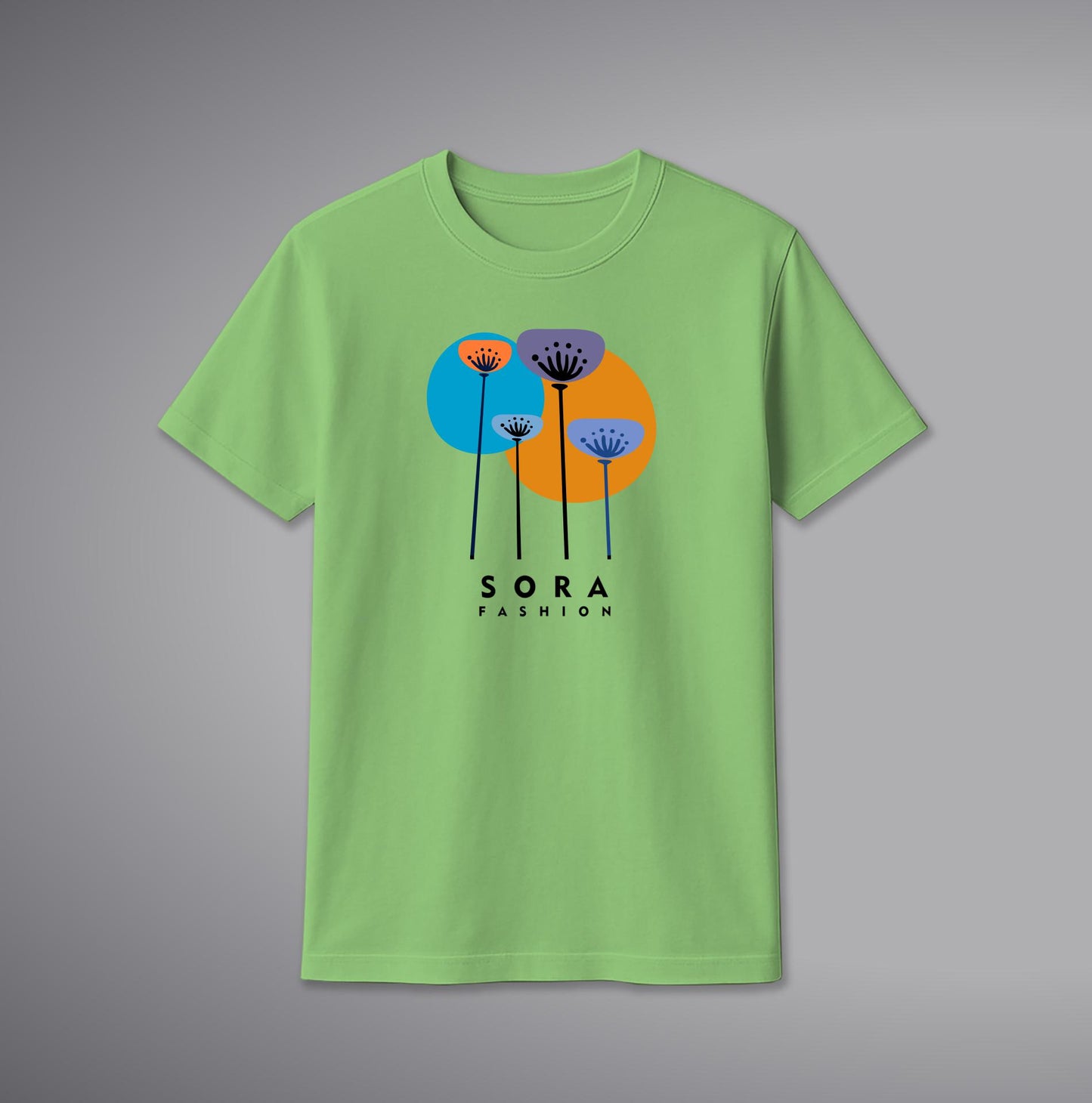 Flower T-Shirt โ Flower Graphic Cotton Tee for Men & Women | SORA FASHION