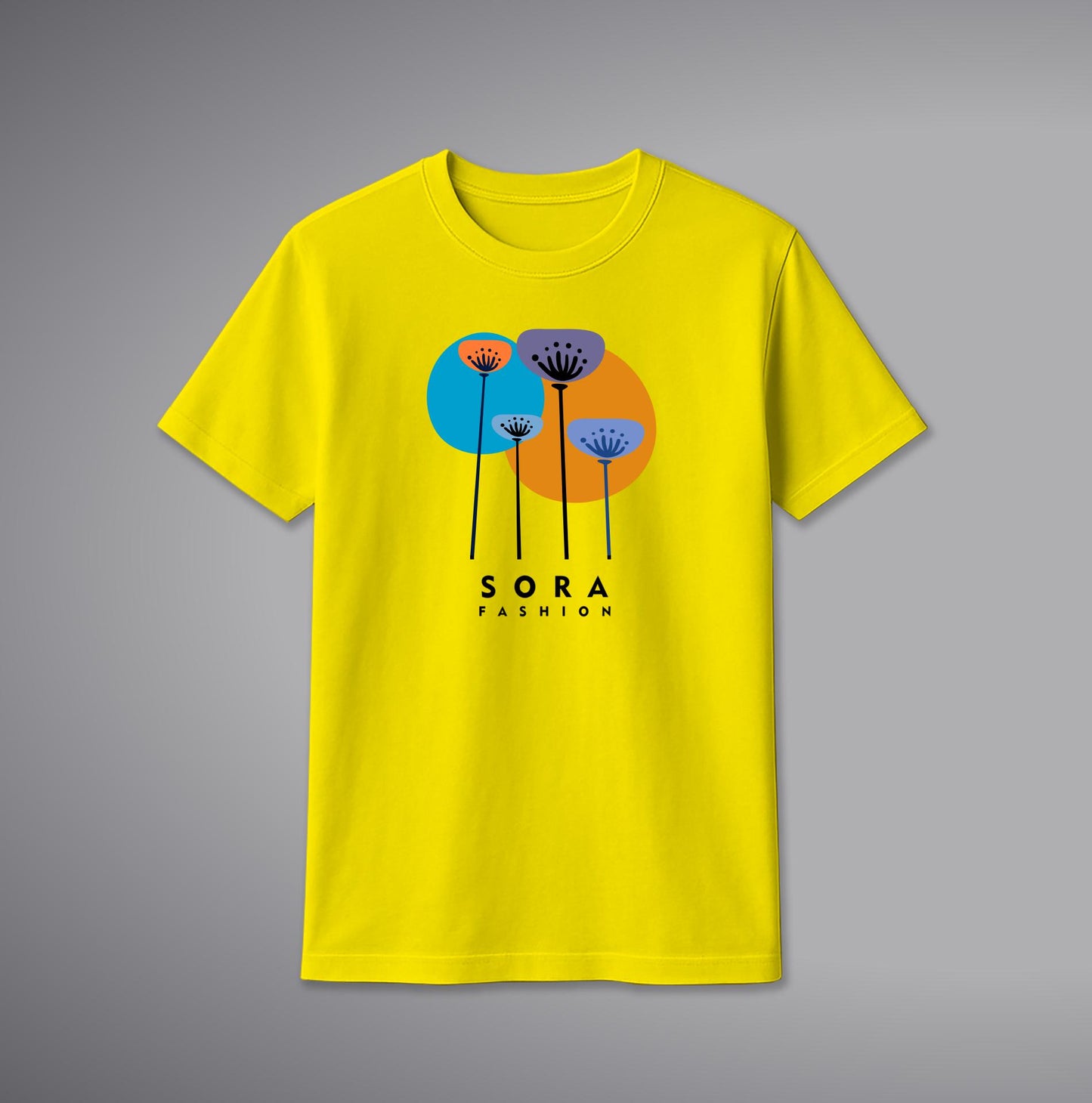 Flower T-Shirt โ Flower Graphic Cotton Tee for Men & Women | SORA FASHION