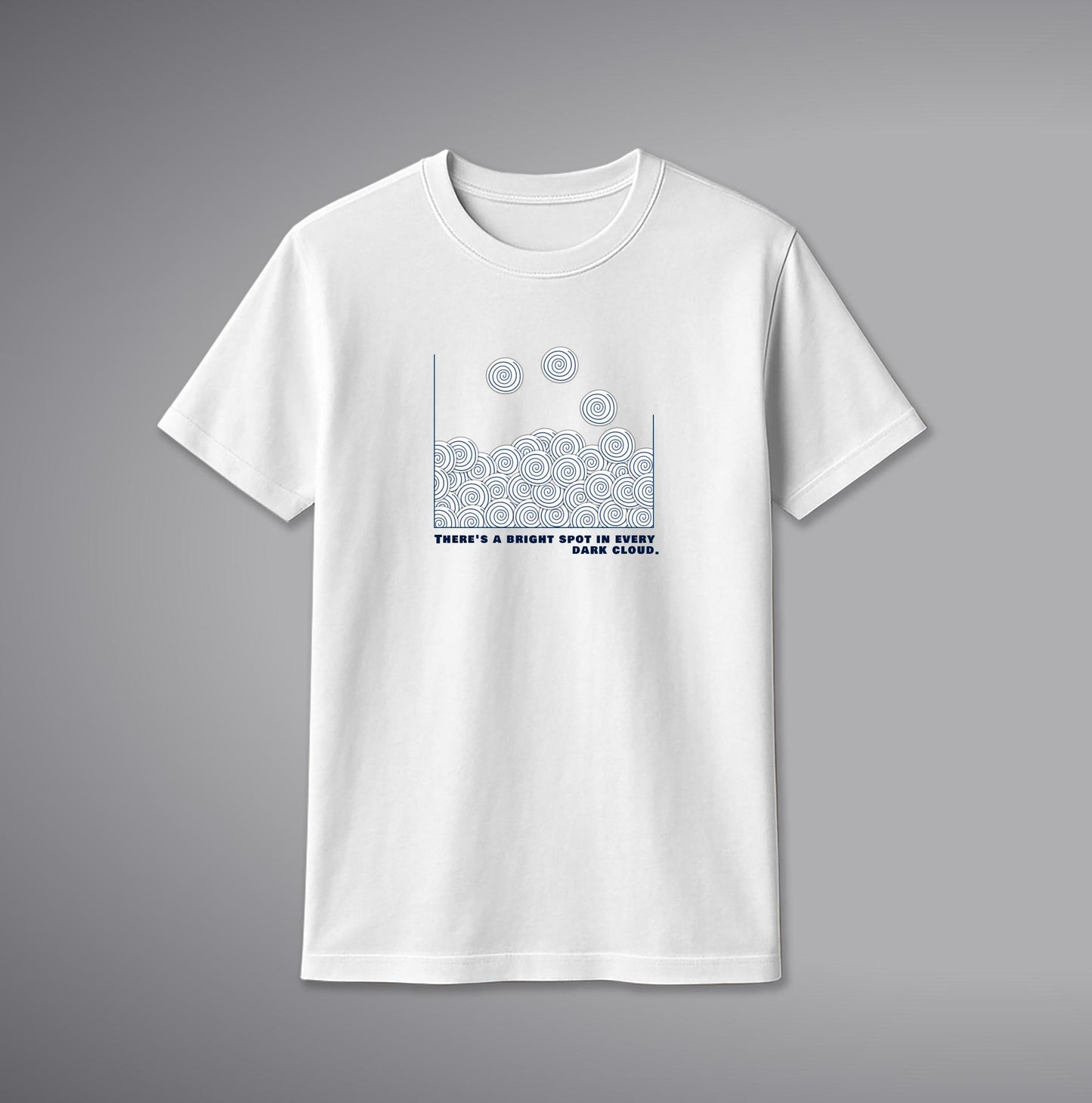 Cloud T-Shirt โ Minimal Cotton Tee with Cloud Design for Men & Women | SORA FASHION
