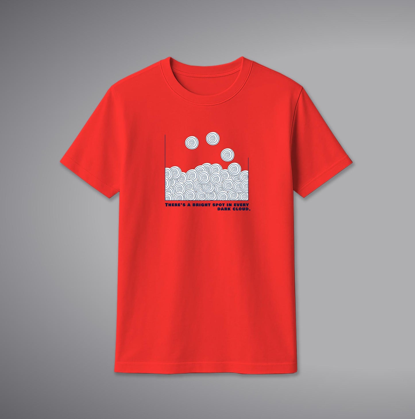 Cloud T-Shirt โ Minimal Cotton Tee with Cloud Design for Men & Women | SORA FASHION