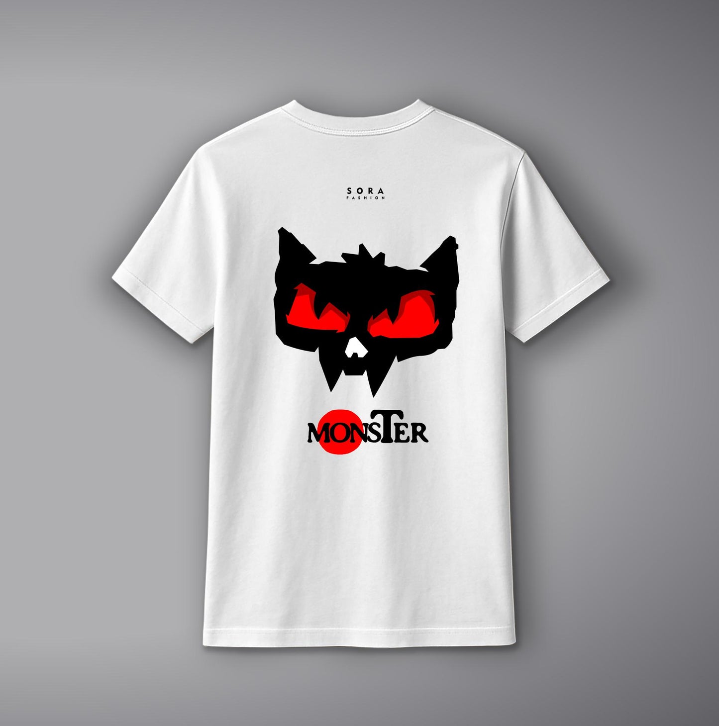 Monster T-Shirt – Bold Graphic Cotton Tee with Monster Design | SORA FASHION