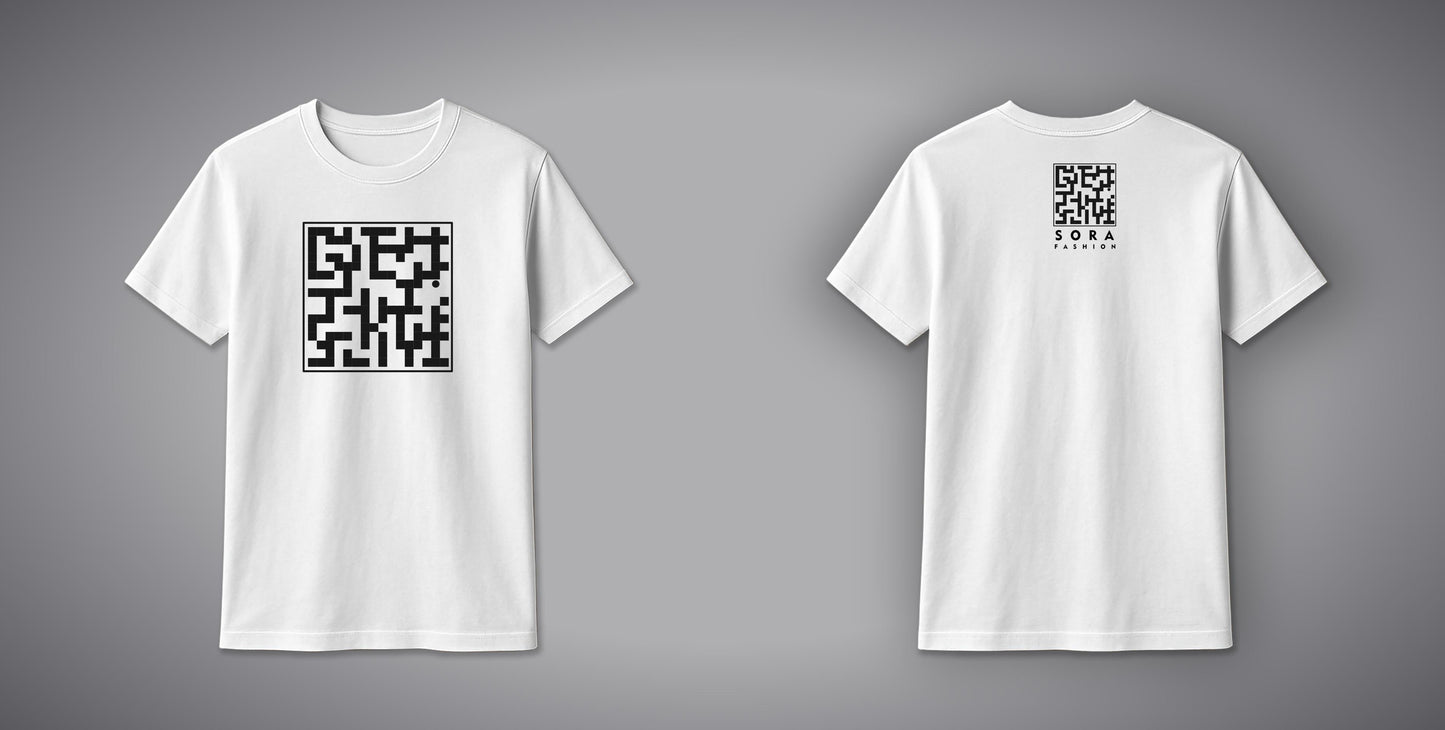 Puzzle T-Shirt โ Unique Graphic Cotton Tee with Puzzle Design | SORA FASHION