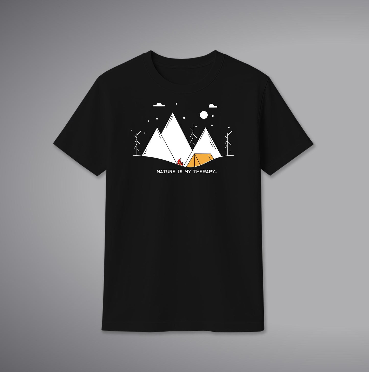 Nature T-Shirt โ Minimal Earth-Inspired Cotton Tee for Men & Women | SORA FASHION