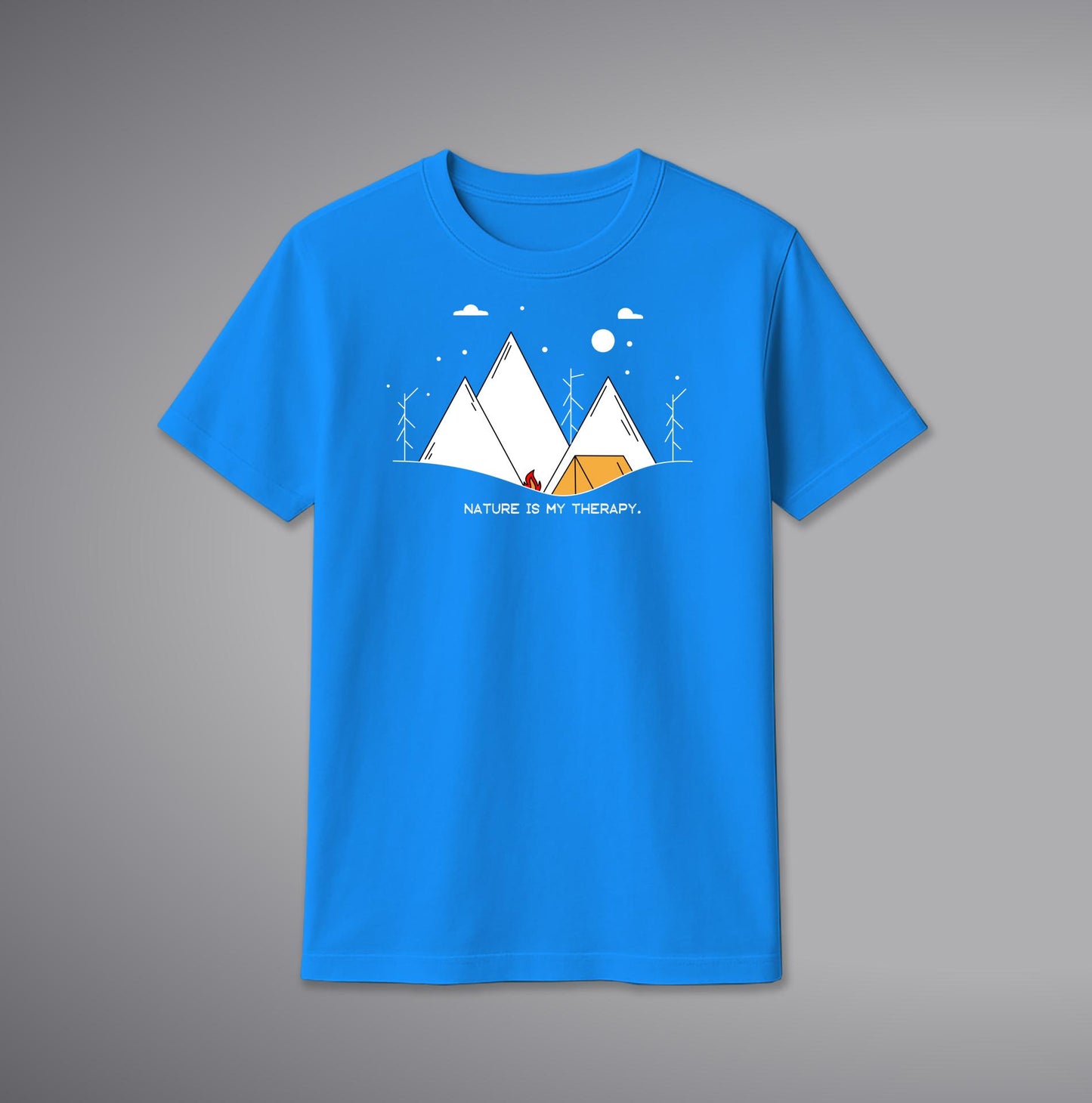 Nature T-Shirt โ Minimal Earth-Inspired Cotton Tee for Men & Women | SORA FASHION