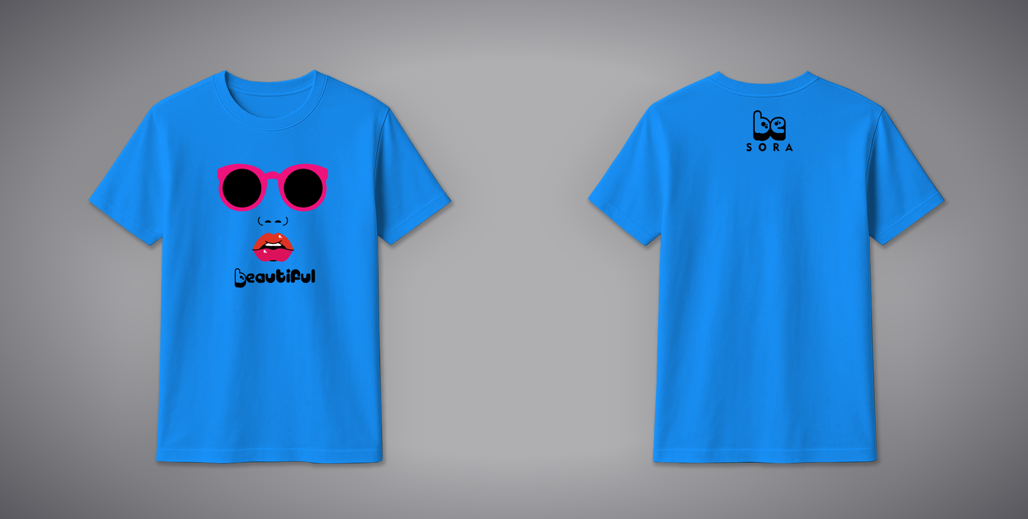 Beautiful Girl Graphic T-Shirt for Women – 100% Cotton | Buy Online at SORA Fashion