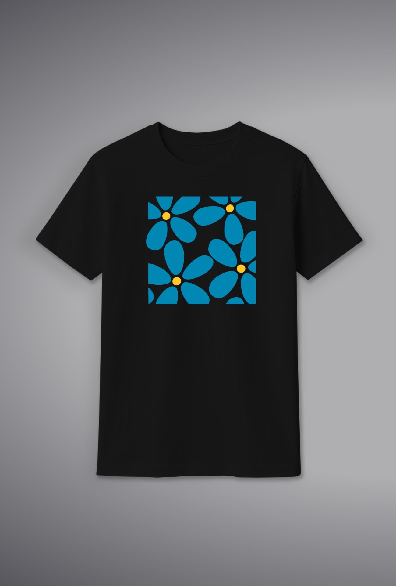 Flower Design T-Shirt for Women – 100% Cotton | Shop Online at SORA Fashion