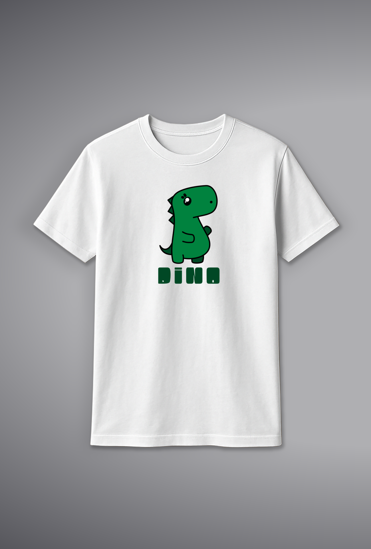 Cute Dino Print T-Shirt for Women – 100% Cotton | Shop Online at SORA Fashion