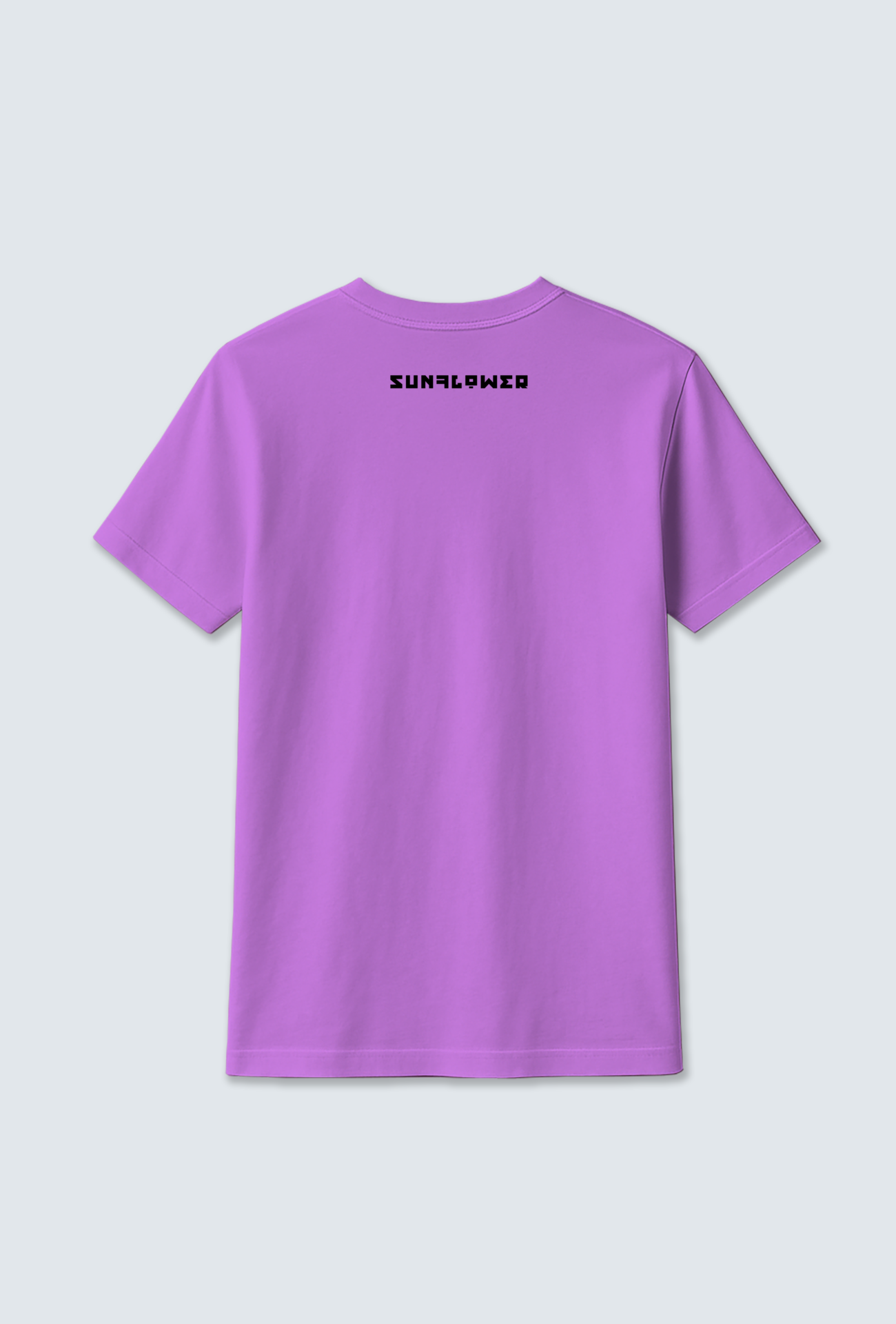 Cotton T-Shirt : Wave Design Cotton T-Shirt