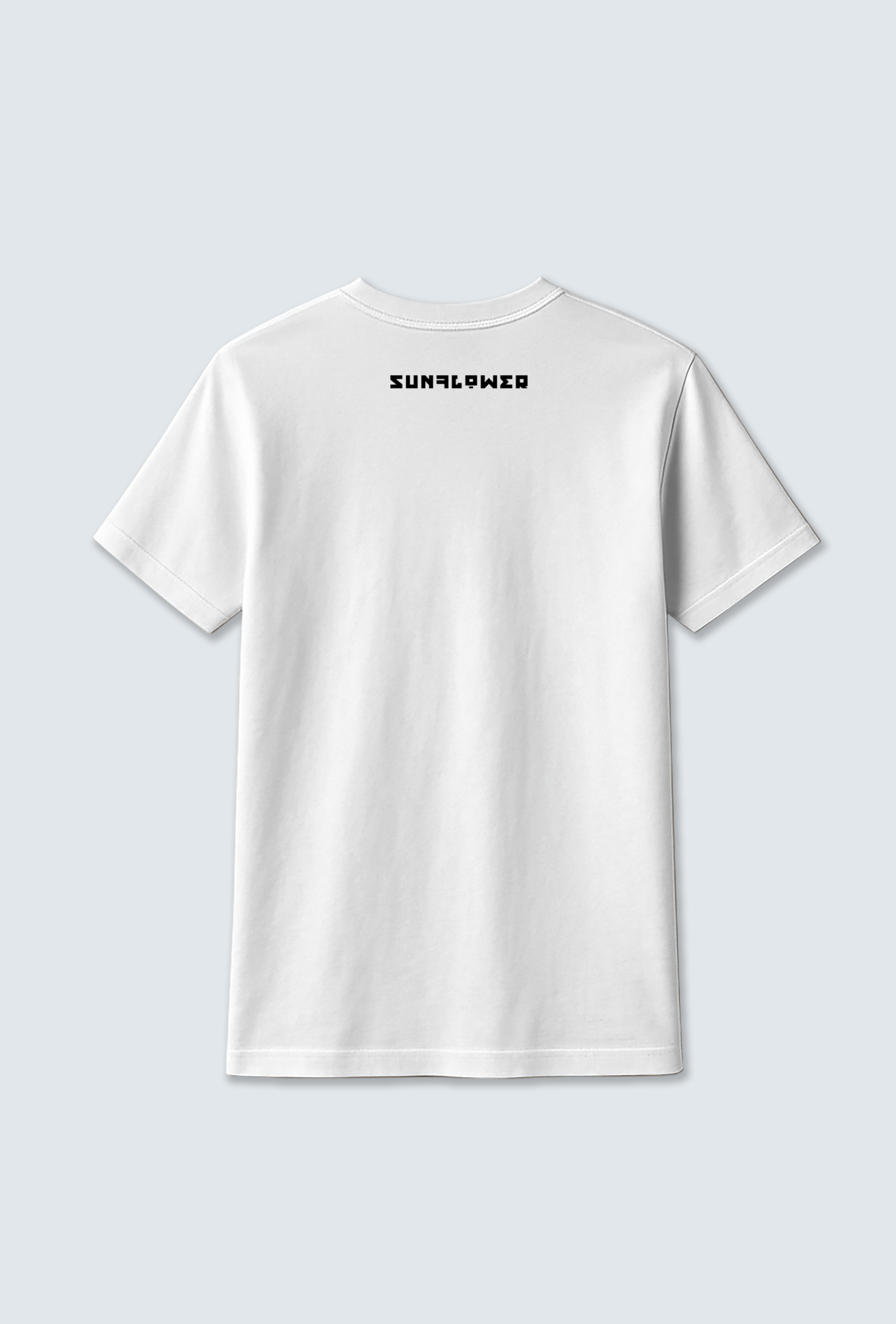 Cotton T-Shirt : Wave Design Cotton T-Shirt