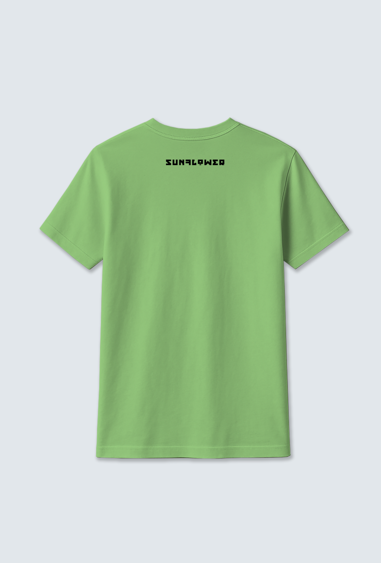Cotton T-Shirt : Wave Design Cotton T-Shirt