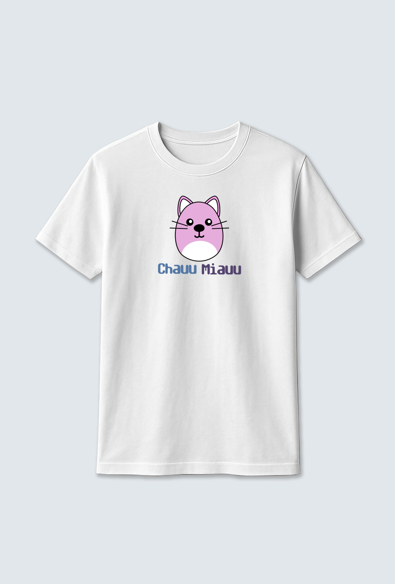 Cotton T-shirt  : "Cat" Cotton T-shirt – Purr-fectly Soft & Stylish 😺