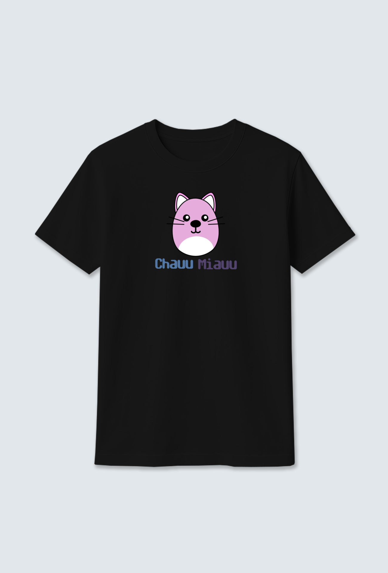 Cotton T-shirt  : "Cat" Cotton T-shirt – Purr-fectly Soft & Stylish 😺