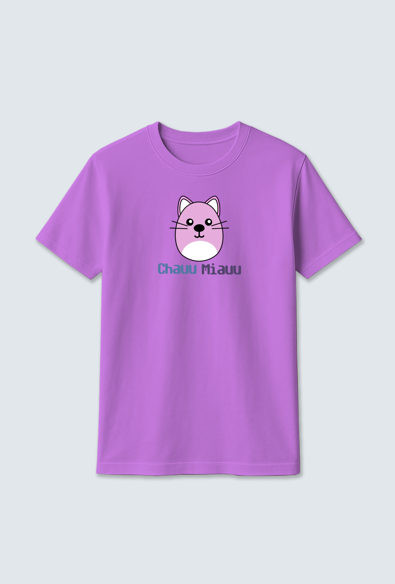 Cotton T-shirt  : "Cat" Cotton T-shirt – Purr-fectly Soft & Stylish 😺