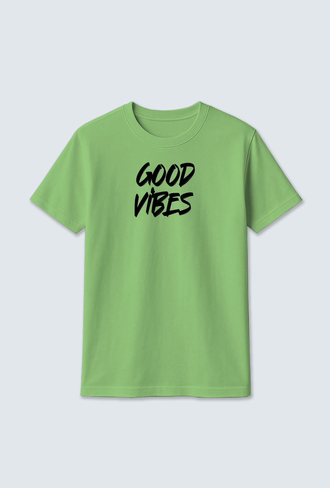 Cotton T-shirt : GOOD VIBES cotton T-shirt