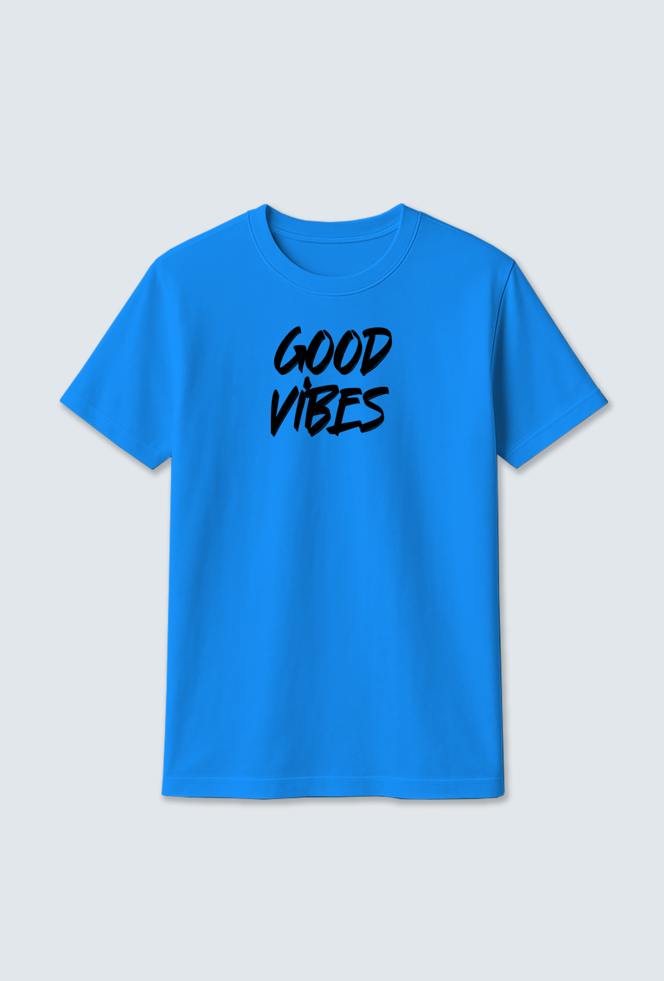 Cotton T-shirt : GOOD VIBES cotton T-shirt