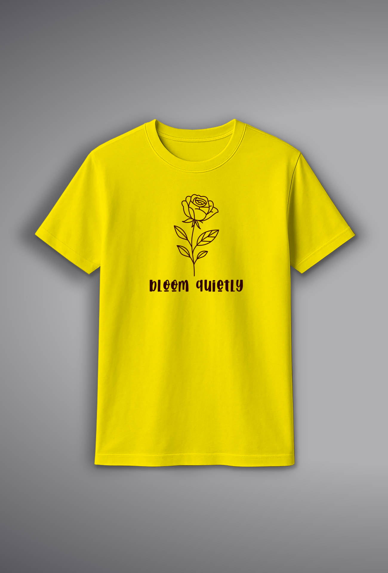 Elegant Rose Print T-Shirt for Women – 100% Cotton | Buy Online at SORA Fashion