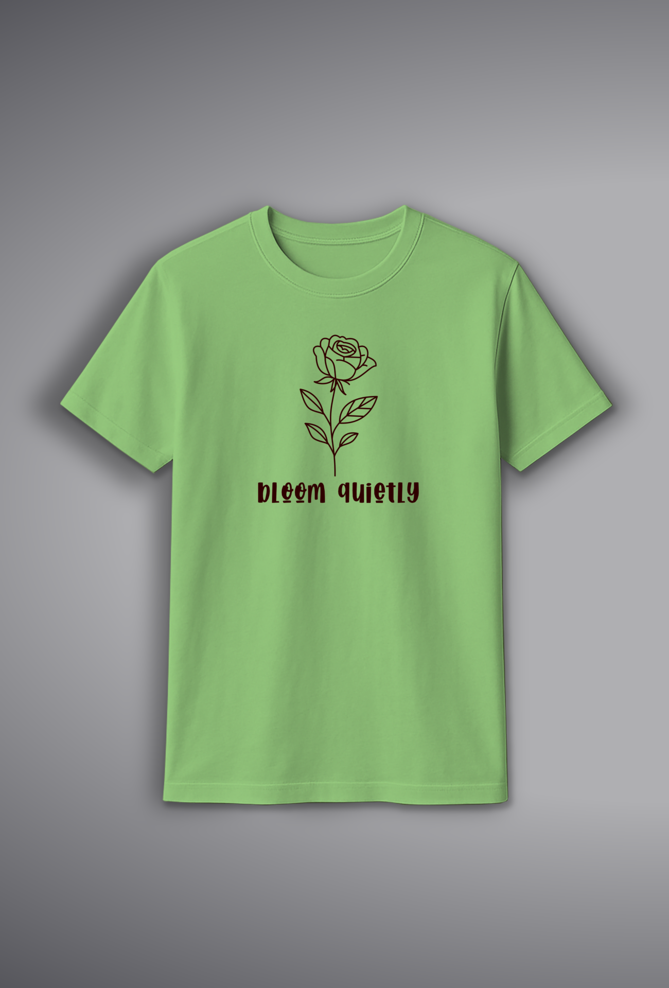 Elegant Rose Print T-Shirt for Women – 100% Cotton | Buy Online at SORA Fashion