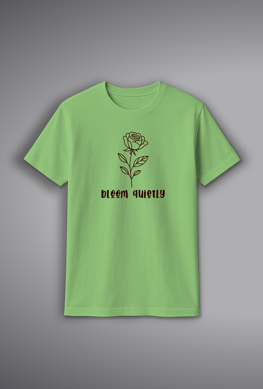 Elegant Rose Print T-Shirt for Women – 100% Cotton | Buy Online at SORA Fashion