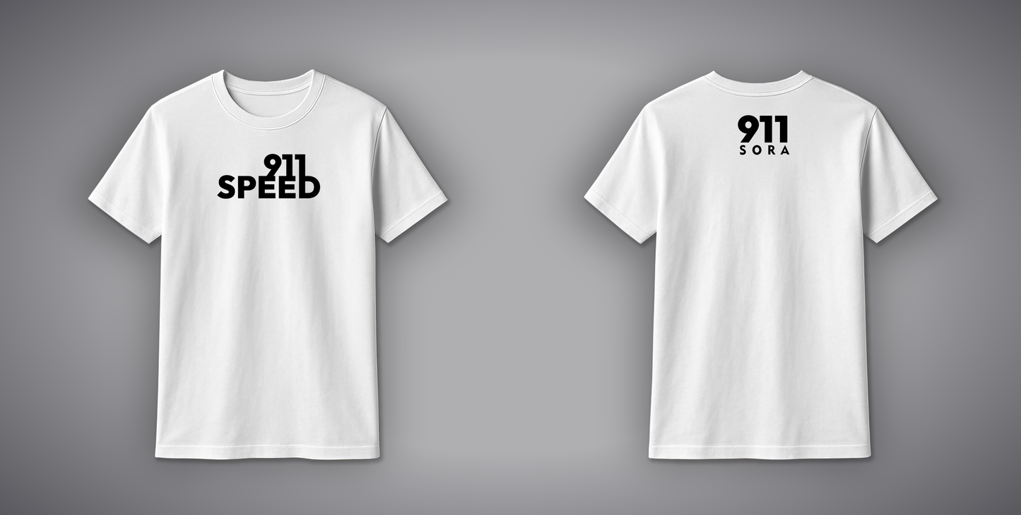 911 Speed Graphic T-Shirt for Women – 100% Cotton | Buy Online at SORA Fashion