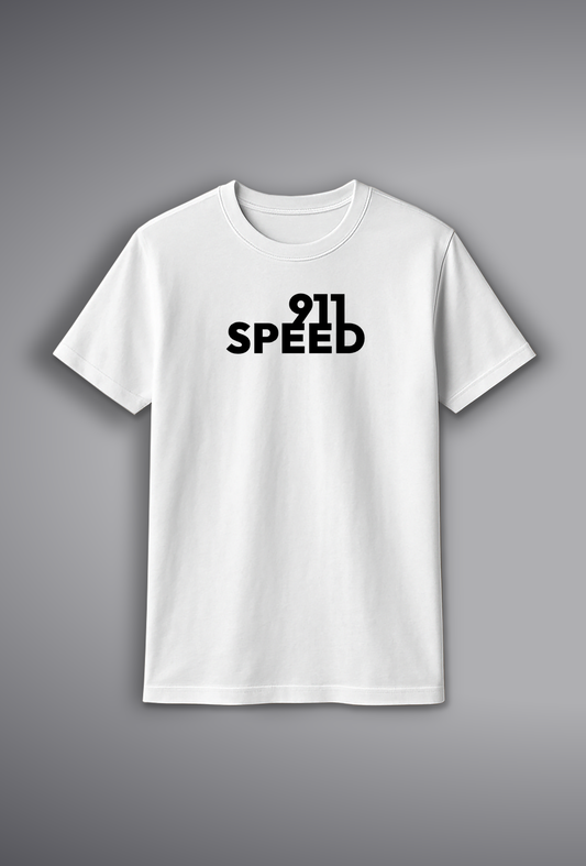 911 Speed Graphic T-Shirt for Women – 100% Cotton | Buy Online at SORA Fashion