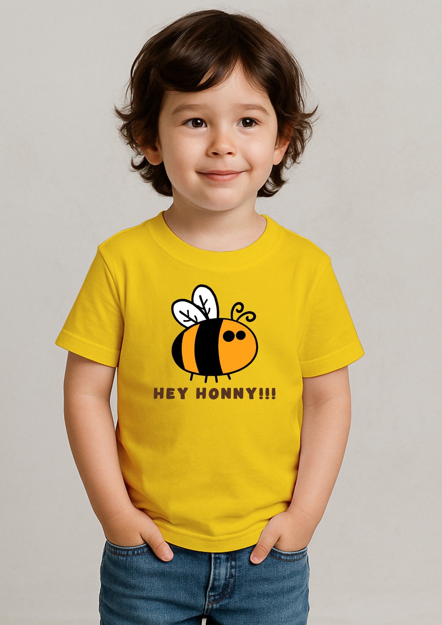π Honey Bee Print T-Shirt for Kids β 100% Cotton | Shop Online at SORA Fashion