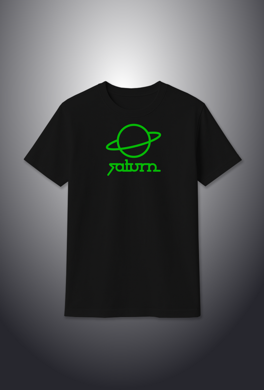 Cotton T-Shirt : Glow-in-the-Dark "Saturn"