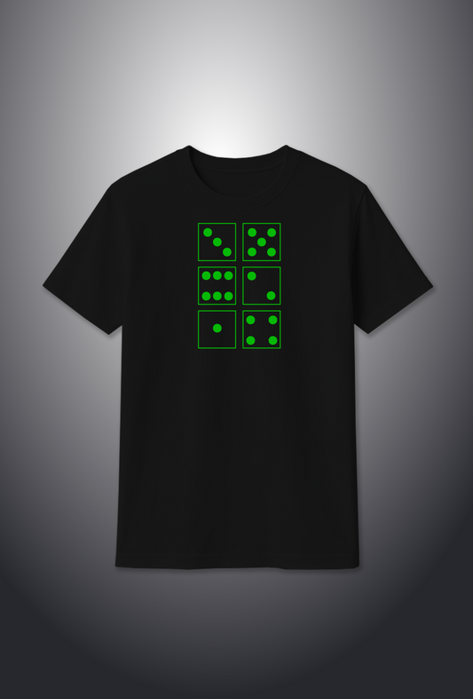 Cotton T-Shirt : Glow in the Dark "GAME" Cotton T-Shirt