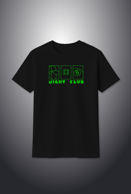 Cotton T-Shirt : Pool Game Glow