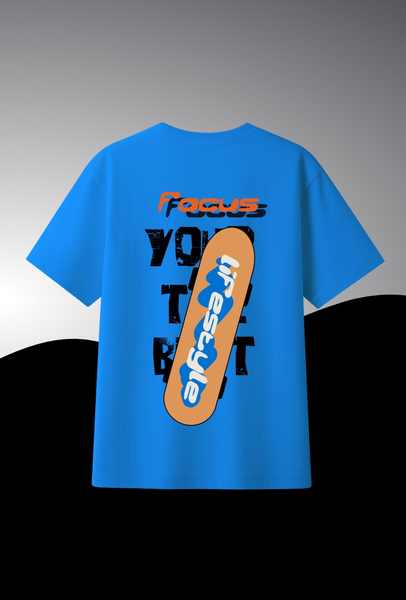 Skateboard Graphic | Oversized T-Shirt | 100% Cotton