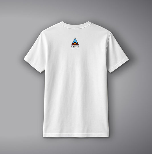 Color Wave T-Shirt – Abstract Vibrant Graphic Cotton Tee for Men & Women | SORA FASHION
