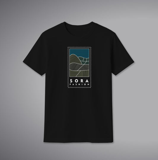 Post Stamp T-Shirt – Vintage Stamp Graphic Cotton Tee for Men & Women | SORA FASHION