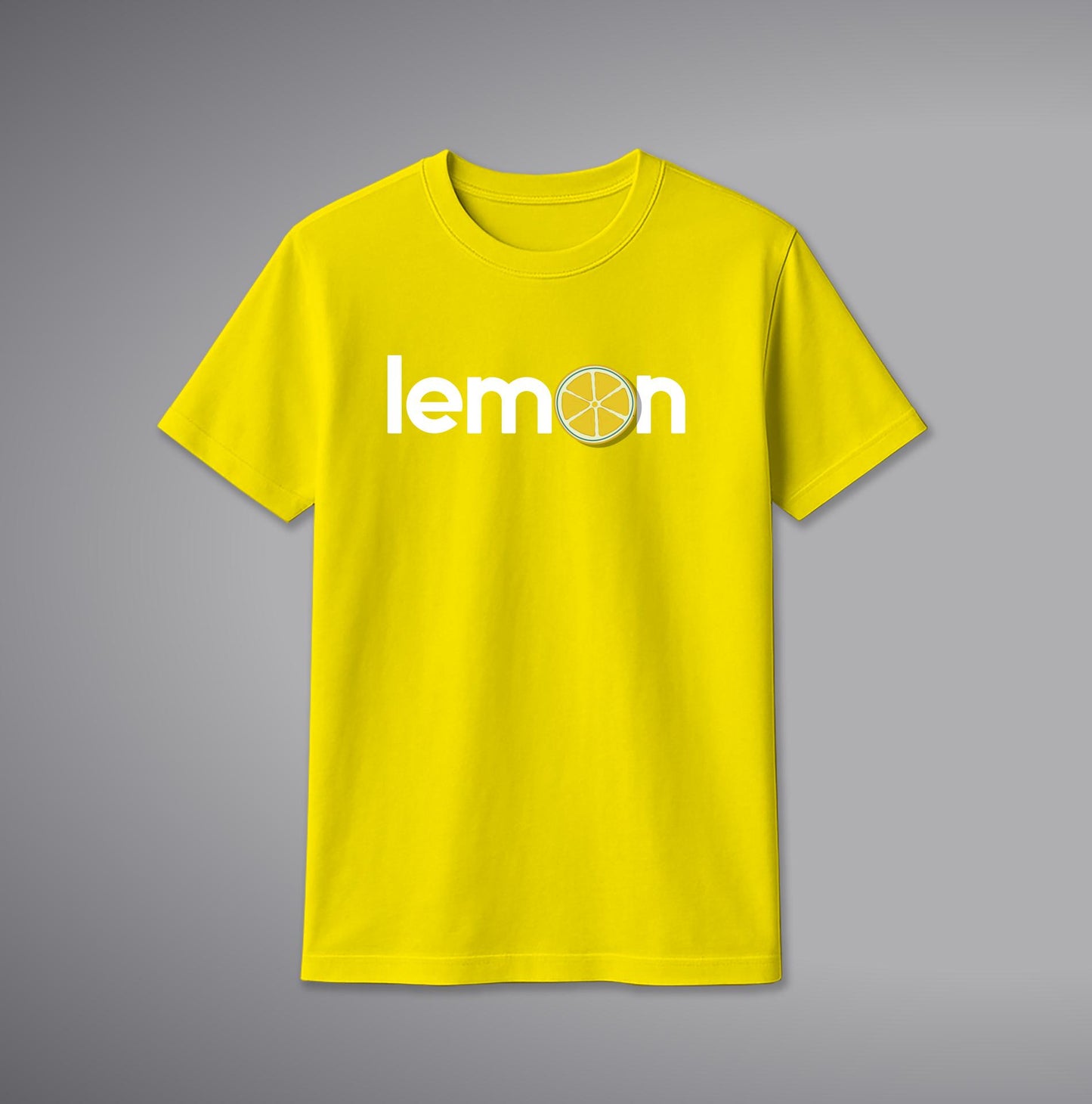 Lemon T-Shirt – Fun Cotton Tee with Lemon Graphic for Men & Women | SORA FASHION
