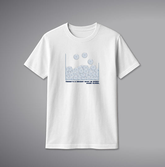 Cloud T-Shirt – Minimal Cotton Tee with Cloud Design for Men & Women | SORA FASHION