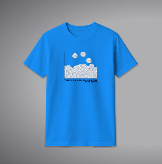 Cloud T-Shirt – Minimal Cotton Tee with Cloud Design for Men & Women | SORA FASHION
