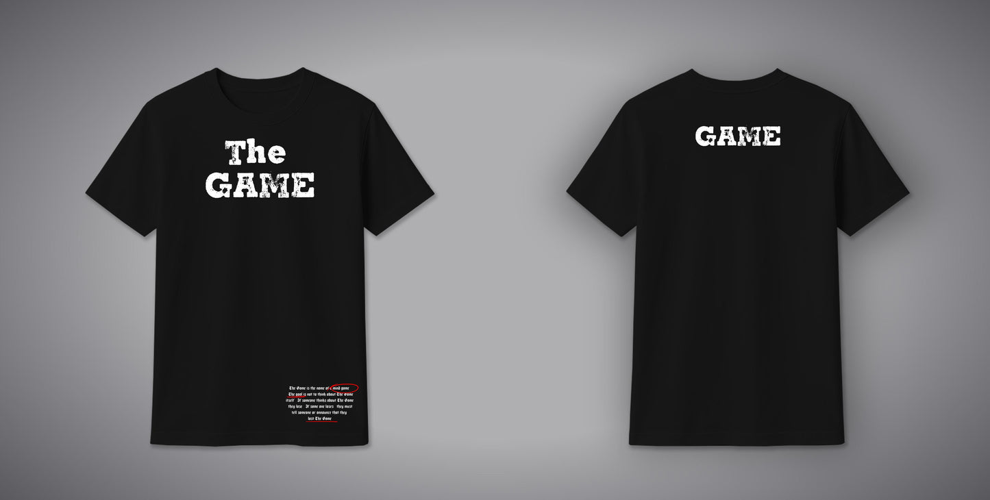 The Game T-Shirt – Attitude Graphic Cotton Tee for Men & Women | SORA FASHION