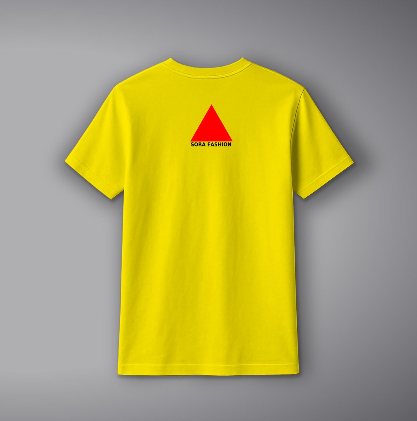 Vintage Car Red Triangle T-Shirt – Classic Car Graphic Cotton Tee | SORA FASHION