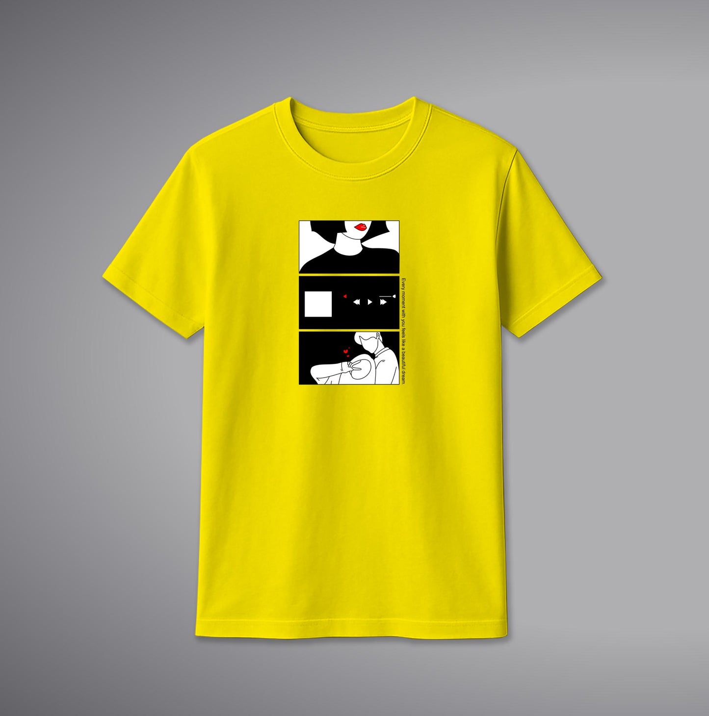 Music T-Shirt – Artistic Cotton Tee with Music-Inspired Graphic | SORA FASHION